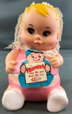 Vintage 1968 Uneeda Plumpee doll