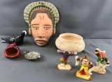 Group of 8 ceramics and more