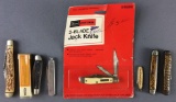 Group of 7 Vintage Pocket Knives
