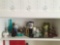 Shelf lot of Vintage perfume and more