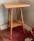 Vintage oak plant stand