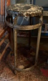 Vintage industrial stool