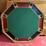 Vintage poker table