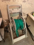 Hose reel with hose