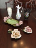 Group of Floral Design Vases and more