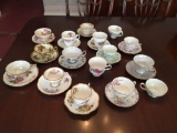 Large Group of Cups and Saucers