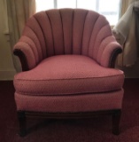 Vintage pink armchair