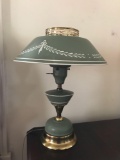 Vintage metal accent lamp