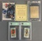 Group of 4 Kevin Garnett Jersey Card with COA and more
