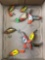 Group of 10 lures
