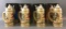Group of 4 Anheuser-Busch Limited Edition Tomorrows Treasures Steins