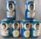Group of Vintage RC Cola cans featuring Pete Rose