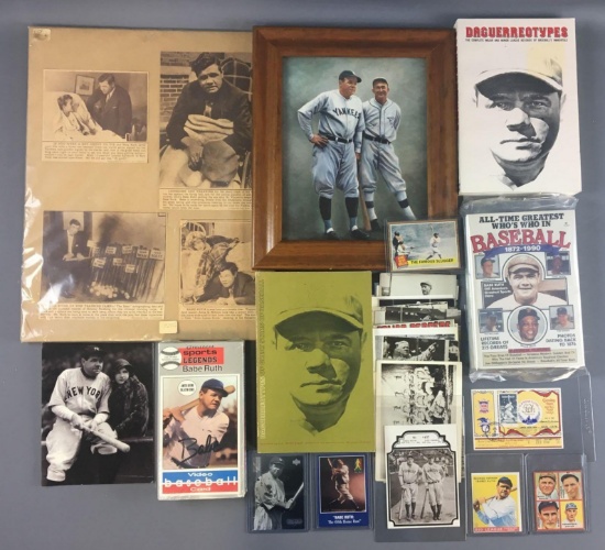 Collection of Babe Ruth Memorabilia