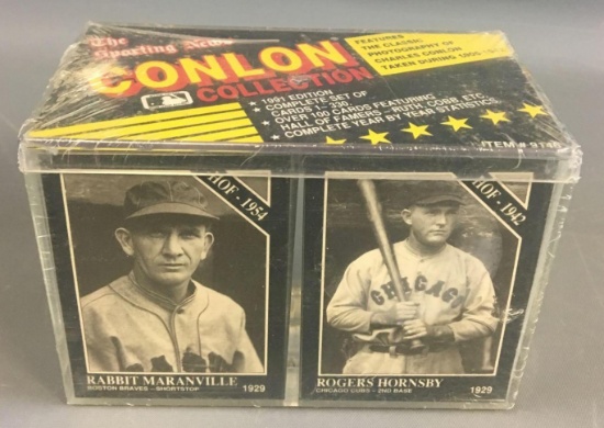 1991 Conlon Complete 330 Baseball Card Set