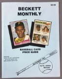 Beckett Monthly Baseball Card Price Guide