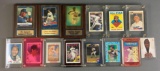 Group of 14 Collectible Baseball Cards with Cases