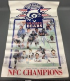 1986 Chicago Bears Super Bowl Poster