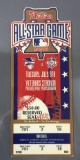 1996 All Star Game Unused Ticket