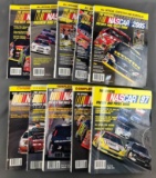 Group of 10 Official NASCAR Preview and Press Guides