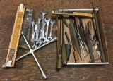 Group of Craftsman Open End wrenches and more