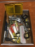 Group of Clamps, Craftsman Wrenches and more