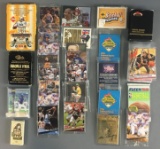 Group of Assorted Miscellaneous Sports packs and cards