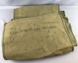 Vintage Army bag for machine gun or ammunition