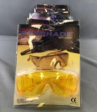 Group of 6 pair safety glasses
