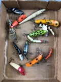 Group of 13 assorted lures