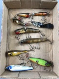 Group of 9 assorted lures