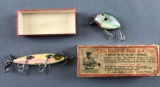 Group of 2 vintage lures