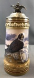 Budweiser birds of prey Peregrine Falcon Stein