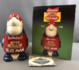 Budweiser 30th Anniversary Bud Man Stein