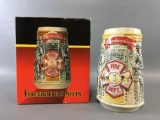 Budweiser Honor and Courage Firefighters Stein