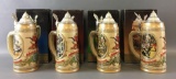 Group of 4 Anheuser-Busch Limited Edition Tomorrows Treasures Steins