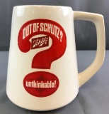 Large Schlitz Beer mug