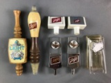 Group of 6 vintage Schlitz beer taps