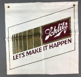 Vintage Schlitz Beer banner