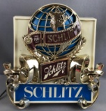 Vintage Schlitz electric sign