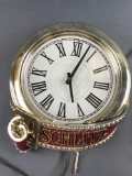 Vintage Schlitz electric clock