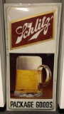 Vintage Schlitz advertising sign