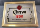 Cuervo 1800 Tequila Advertising Mirror