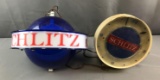 Group of 2 Vintage Schlitz lights