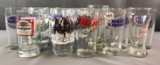 Group of Budweiser glasses