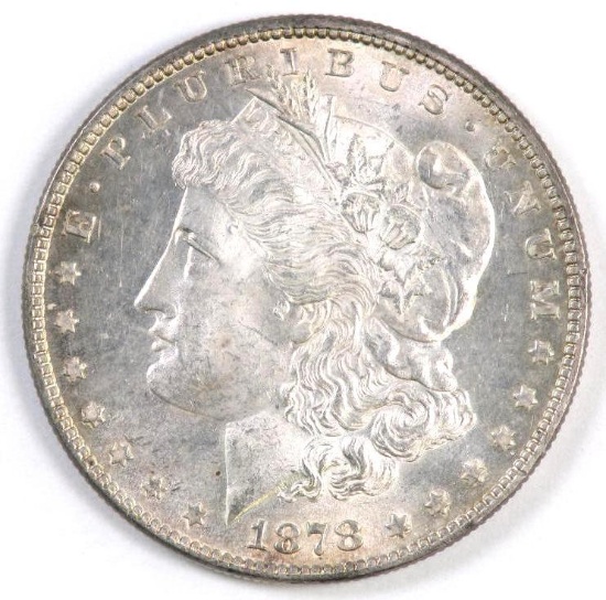 1878 P 7TF Morgan Silver Dollar.