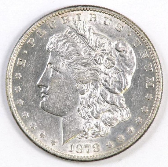 1878 S Morgan Silver Dollar.