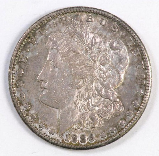 1886 S Morgan Silver Dollar.