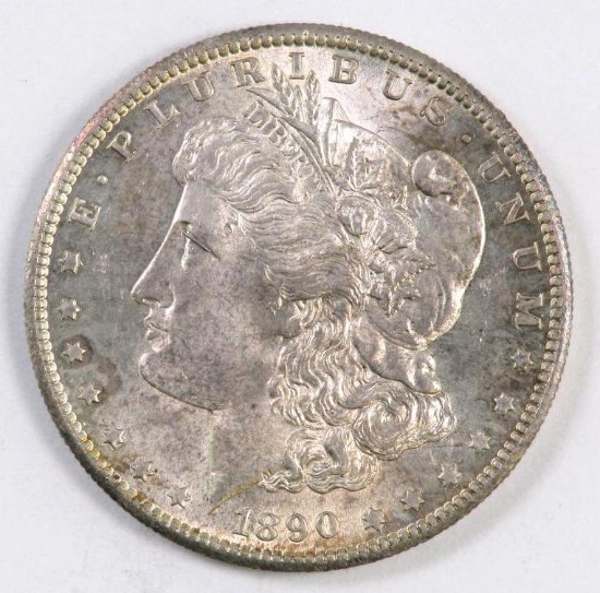 1890 S Morgan Silver Dollar.