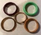 Group of 5 bangle bracelets