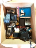 Group of miscellaneous vintage cameras and more